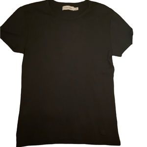 calvin klein black tech knit tee